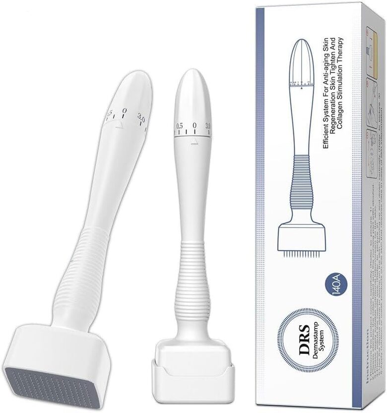 DRS Derma Stamp System 140A – Регулируемый диапазон от 0,25 мм до 3 мм.