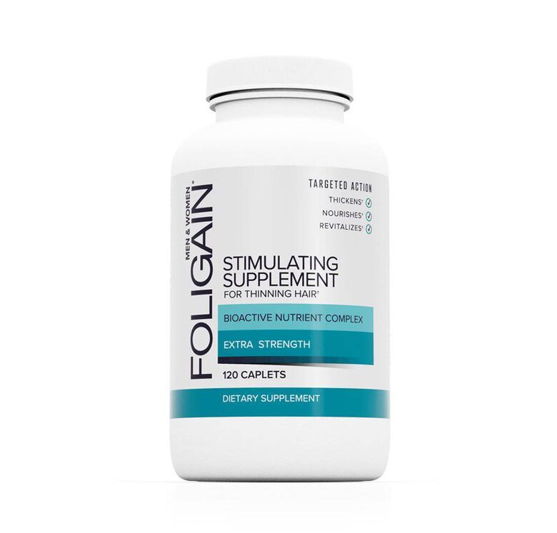 FOLIGAIN Stimulating Supplement For Thinning Hair (120 Caplets) 