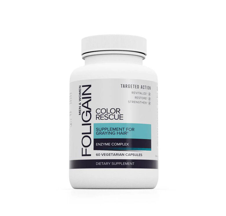 FOLIGAIN Color Rescue Supplement For Graying Hair (60 capsules)