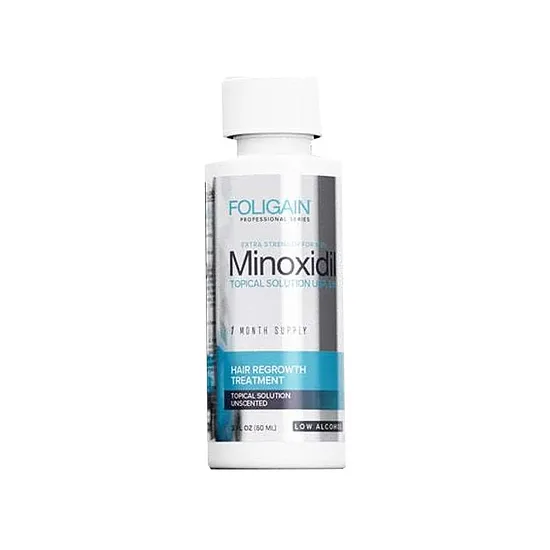 FOLIGAIN Minoksidiil 5% (madala alkoholisisaldusega) (1 pudel + pipett)