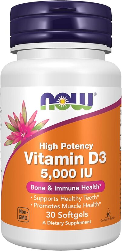 Vitamin D-3 (30 softgels / 5,000 IU)