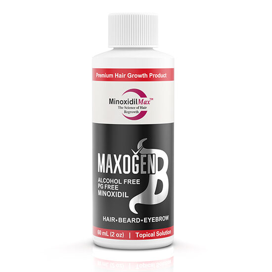 Maxogen-B миноксидил 5% (без пропиленгликоля и спирта / 1 флакон с пипеткой)