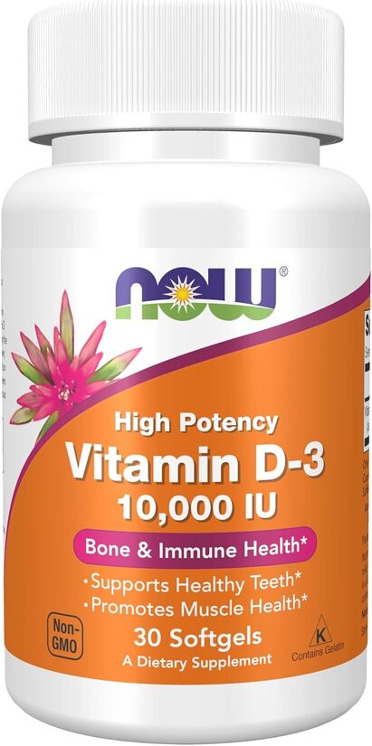 Vitamin D-3 (30 softgels / 10,000 IU)