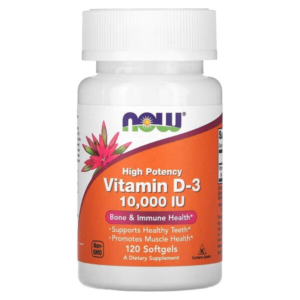Vitamin D-3 (120 capsules / 10,000 IU)
