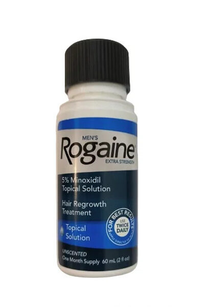 Minoksidils 5% Rogaine Men's Extra Strength (1 flakons + pipete)