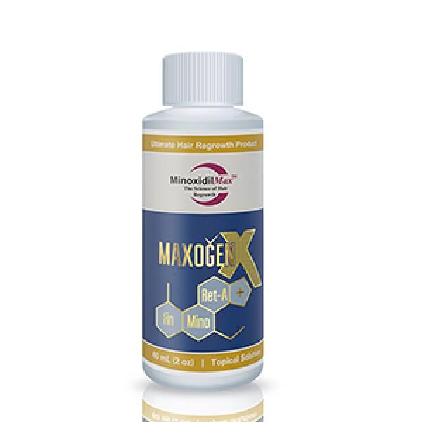 Maxogen-X minoxidil 7% with azelaic acid 1.5% + finasteride 0.15% (without propylene glycol / 1 bottle with dropper)