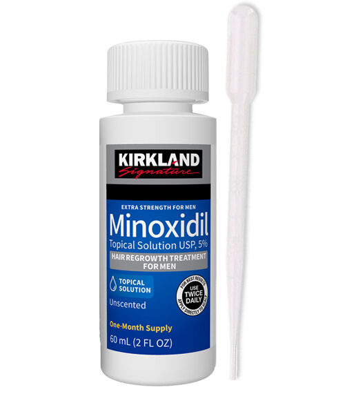 Kirkland Minoxidil 5% (1 bottle + dropper)