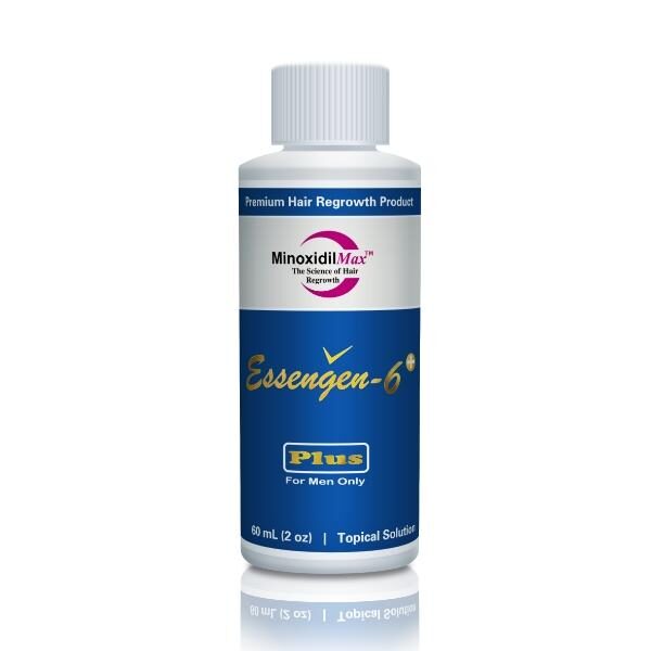 EssenGen-6 Plus minoxidil 6% + finasteride 0.05% (1 bottle with dropper)