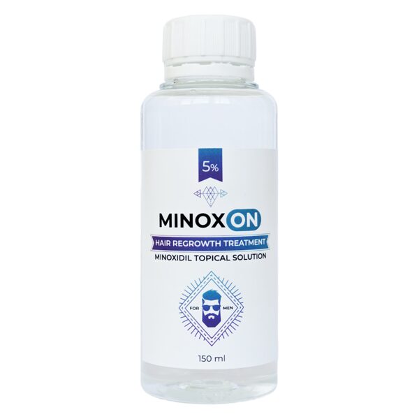 Minoxidil 5% (1 bottle + dropper) 150 ml.