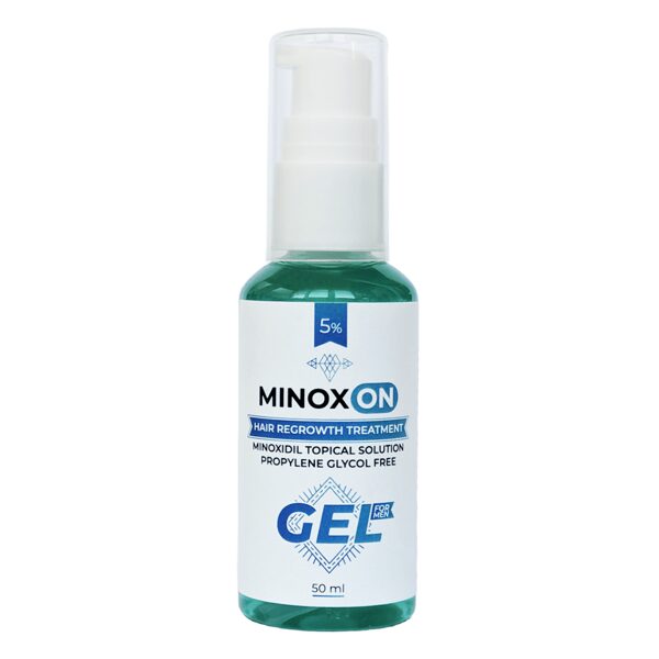 Minoksidils 5% GEL (bez propilēnglikola / 1 flakons ar aerosolu)